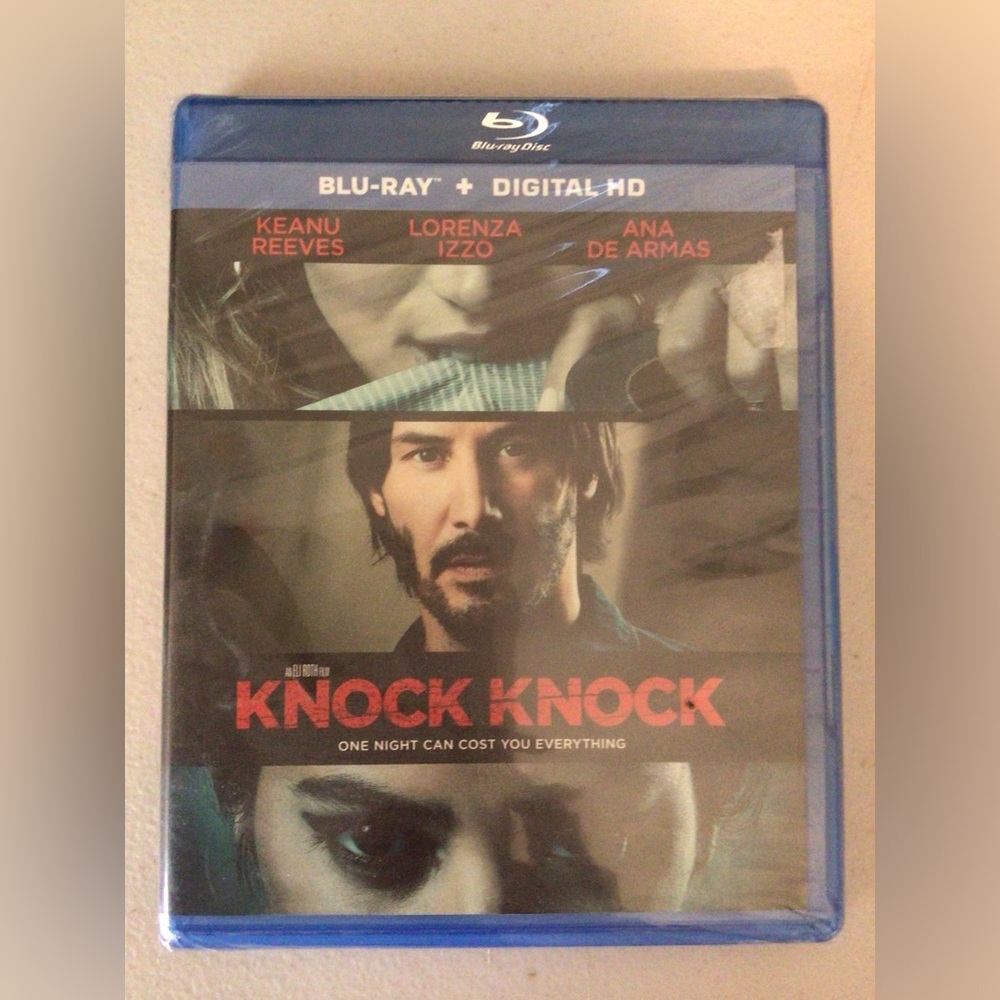 Keanu Reeves Knock Knock Blue Ray & Digital HD